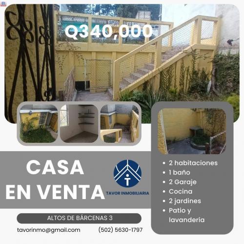 Casa dentro de garita Altos de Barcenas 3 en venta