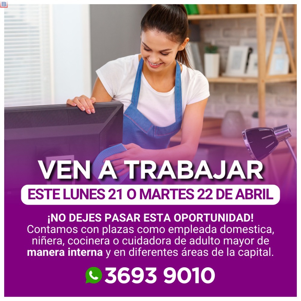 Contratación inmediata
